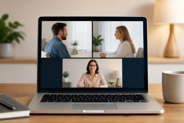 Image of online shuttle mediation Bristol